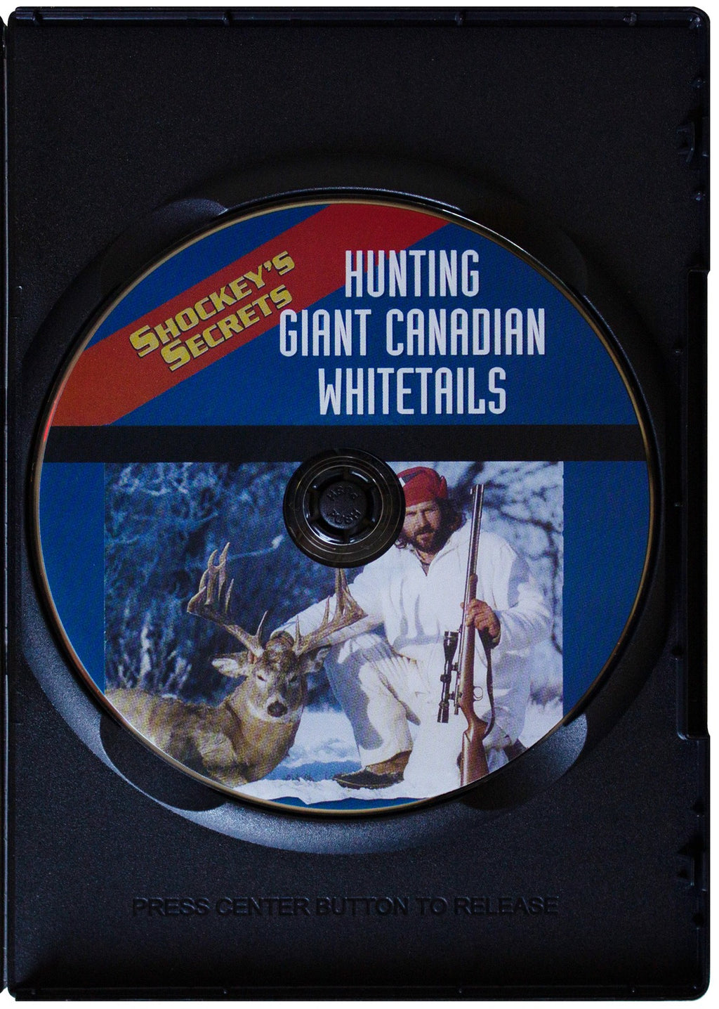 JIM SHOCKEY'S Secrets SIGNED DVD Hunting Giant Canadian Whitetails Deer Hunter
