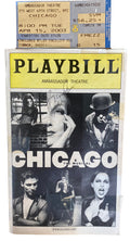 CHICAGO BROADWAY PLAYBILL SIGNED By BRENDA BRAXTON + Ticket VTG 2003 Musical NYC