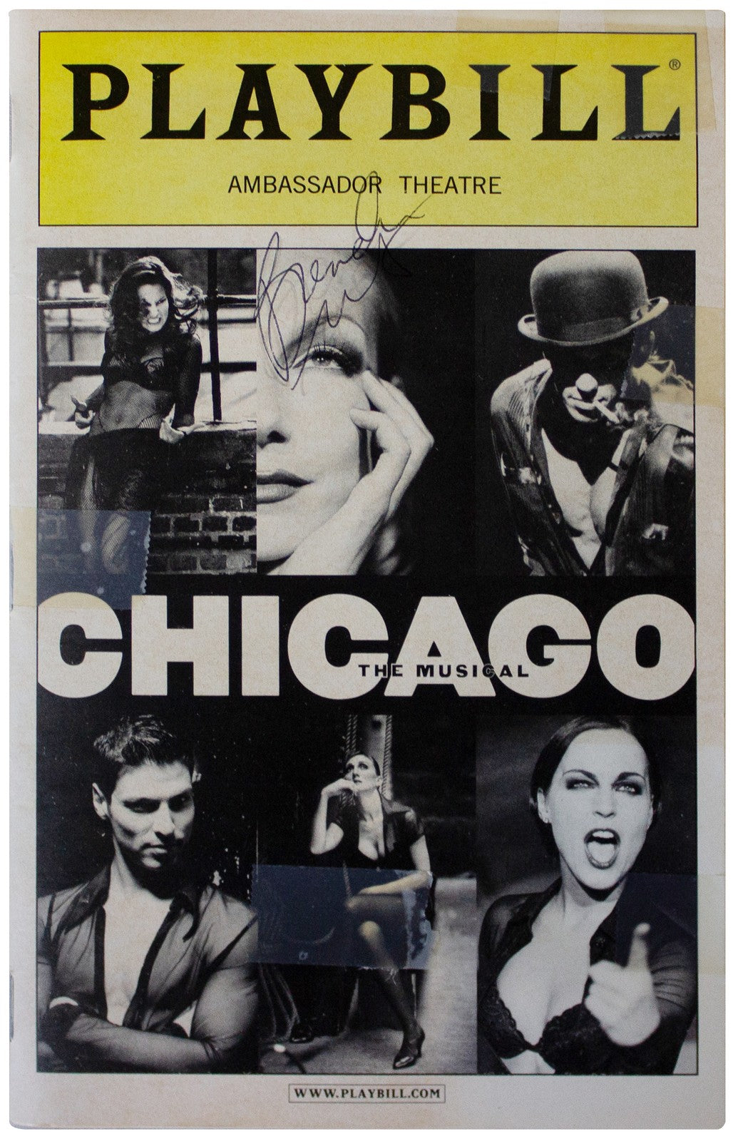 CHICAGO BROADWAY PLAYBILL SIGNED By BRENDA BRAXTON + Ticket VTG 2003 Musical NYC