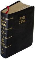 NEW AMERICAN BIBLE VTG 1971 Catholic Edition GENUINE LEATHER 70s Holy NAB Nelson