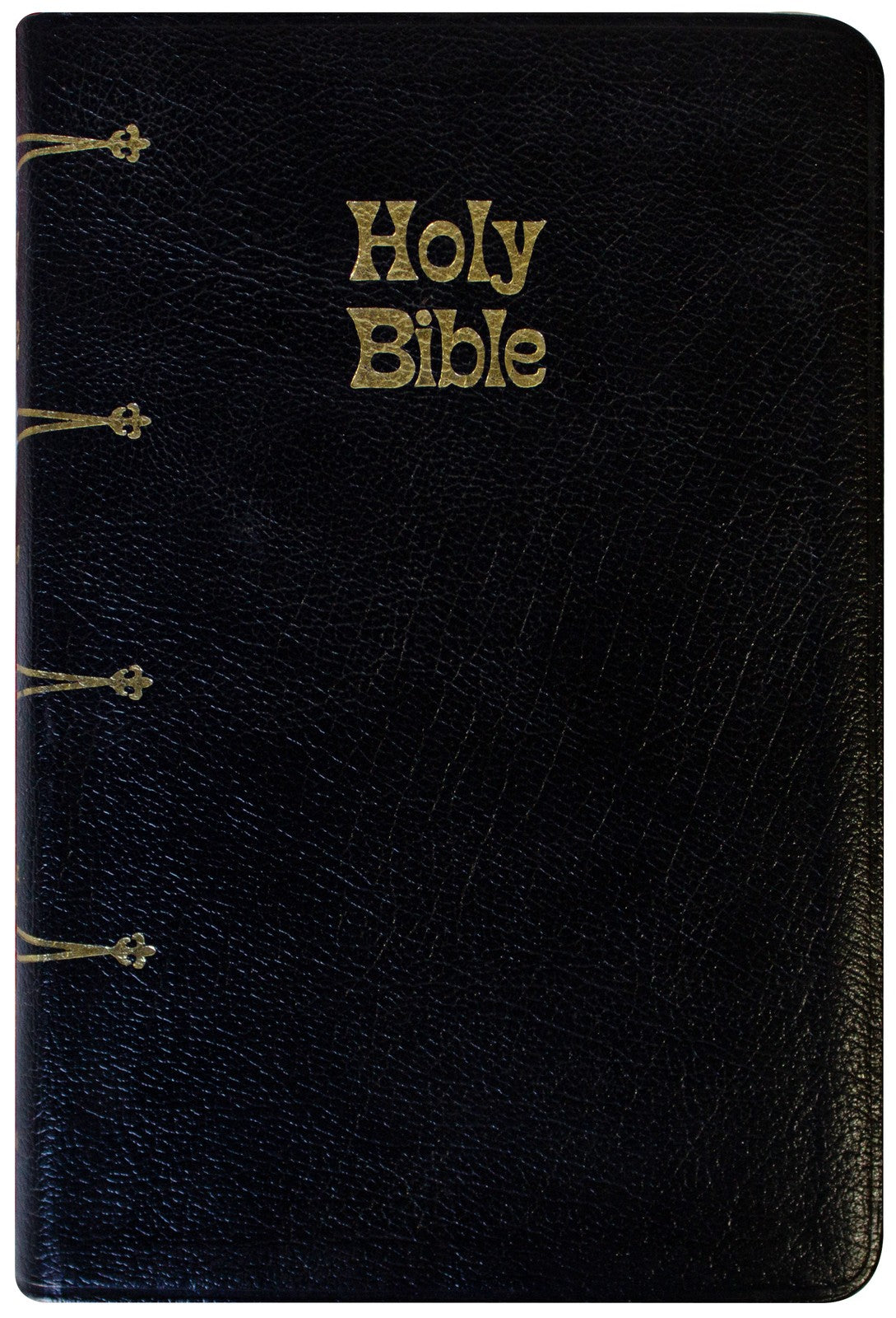 NEW AMERICAN BIBLE VTG 1971 Catholic Edition GENUINE LEATHER 70s Holy NAB Nelson