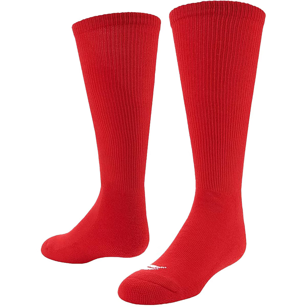 New SOF SOLE Red BASEBALL SOCKS 2 PAIR Pack YOUTH XS Sizes 5~9 1/2 Little League