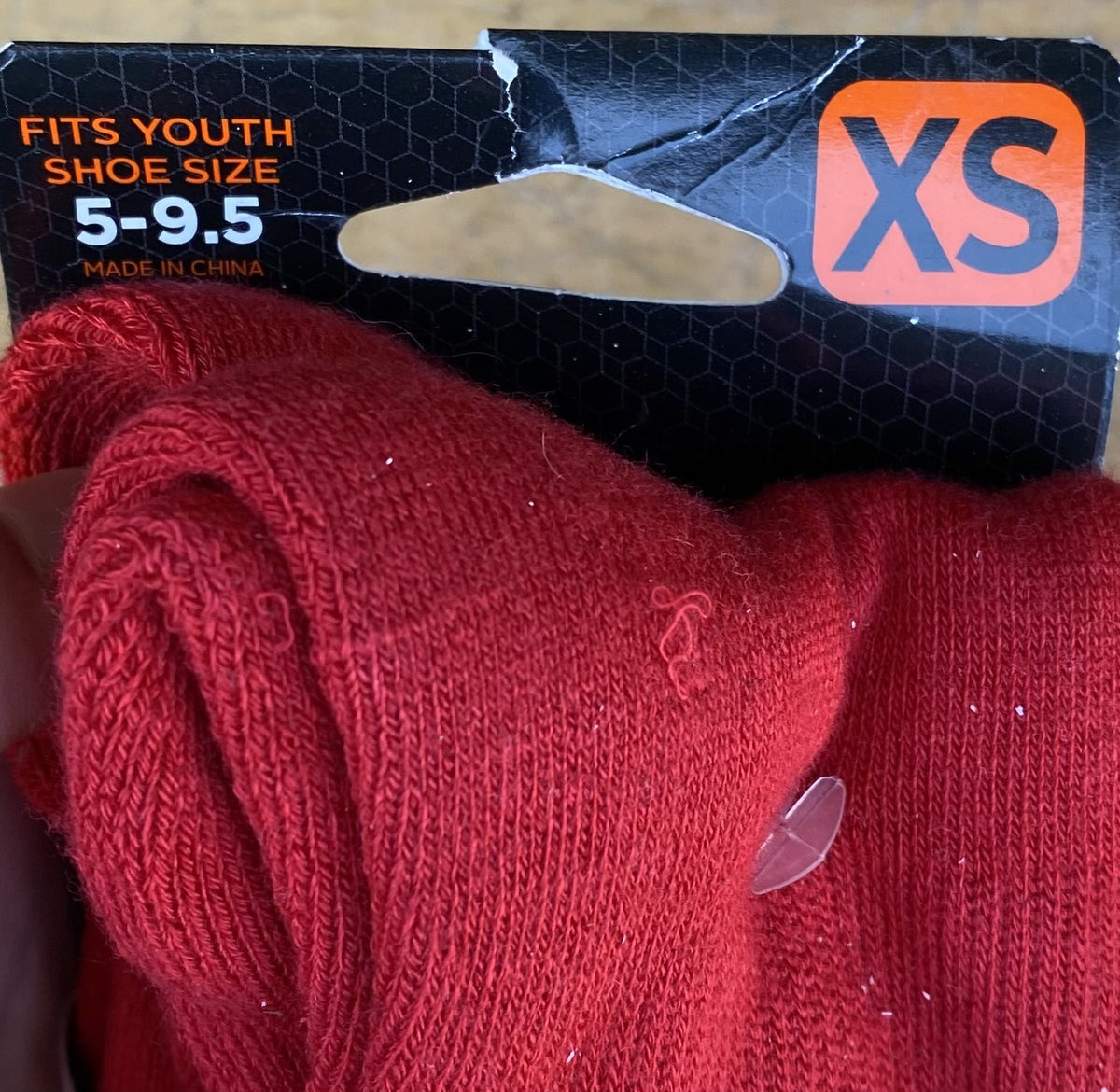 New SOF SOLE Red BASEBALL SOCKS 2 PAIR Pack YOUTH XS Sizes 5~9 1/2 Little League