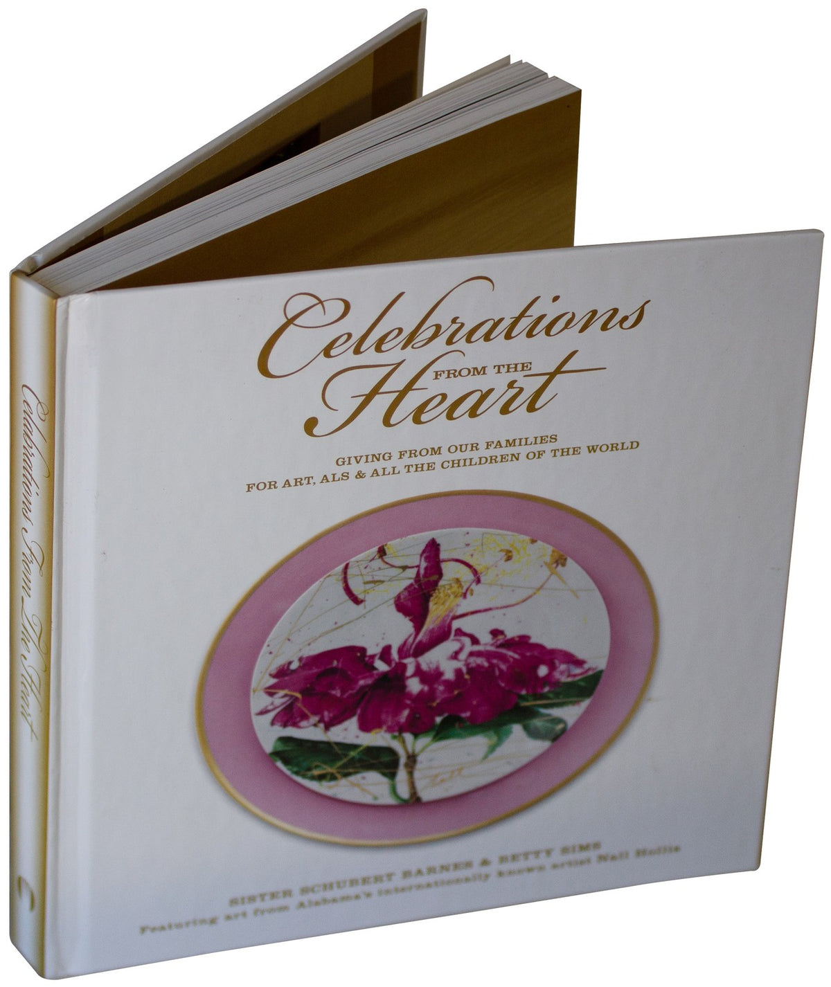CELEBRATIONS FROM THE HEART 3X SIGNED HC Schubert / Sims / Hollis SOUTHERN FOOD