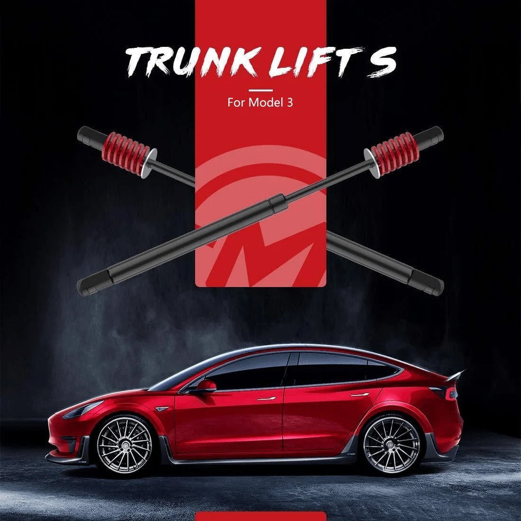 TESLA MODEL 3 TRUNK HOOD LIFT Automatic Support Struts For 2017-2023 Cars NIB !
