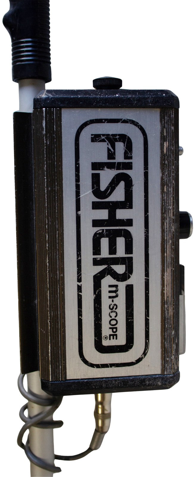 FISHER M-SCOPE M-100 Metal Detector REBAR LOCATOR Probes Thru Concrete VTG 80s