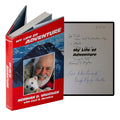 NORMAN D VAUGHAN SIGNED My Life Of Adventure 1ST EDITION Dogsled Driver Explorer