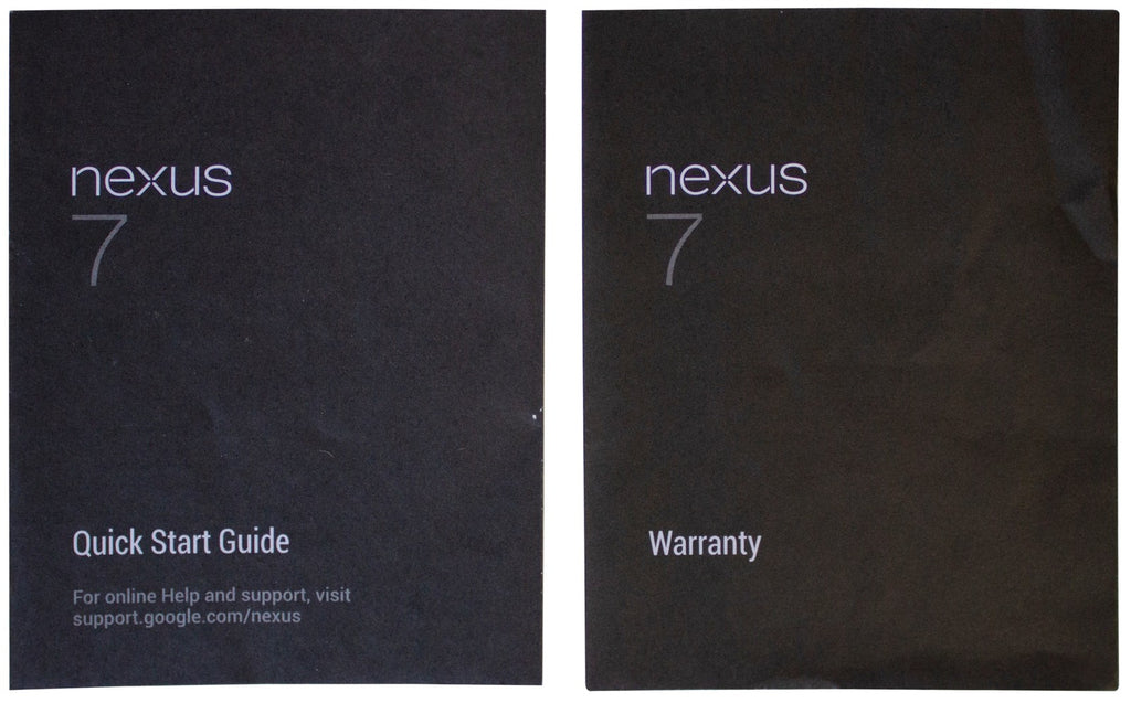 GOOGLE NEXUS 7 TABLET 1st Gen 16GB 7" Android Wi-Fi Complete In Box CIB TESTED !