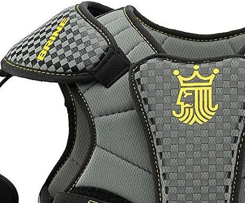 New BRINE LoPro Prodigy LACROSSE SHOULDER PADS Youth Medium M NWT FREE SHIPPING