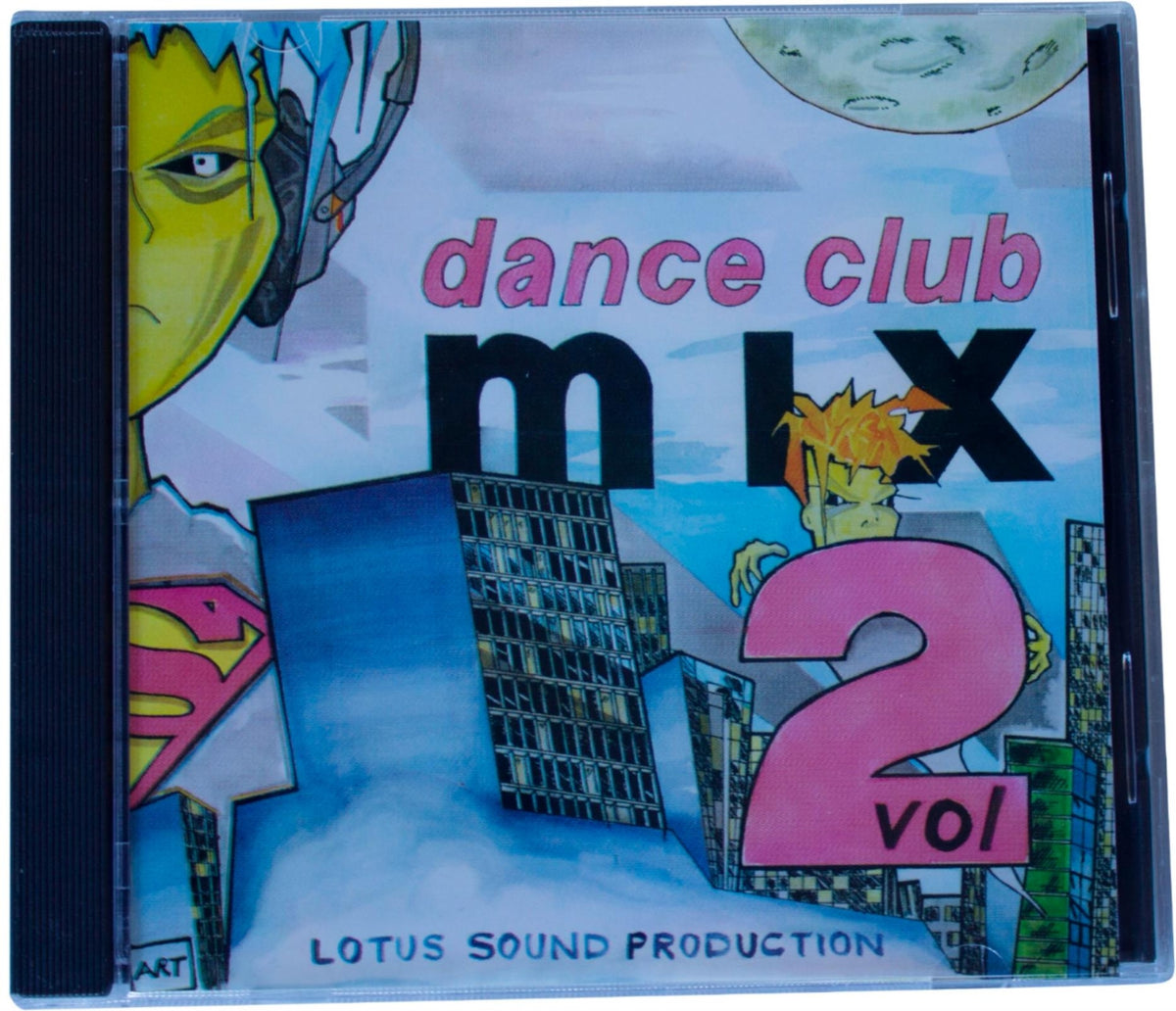 DANCE CLUB MIX Vol 2 CD OOP 1996 Lotus Sound Production 90s K-Pop EDM House HTF