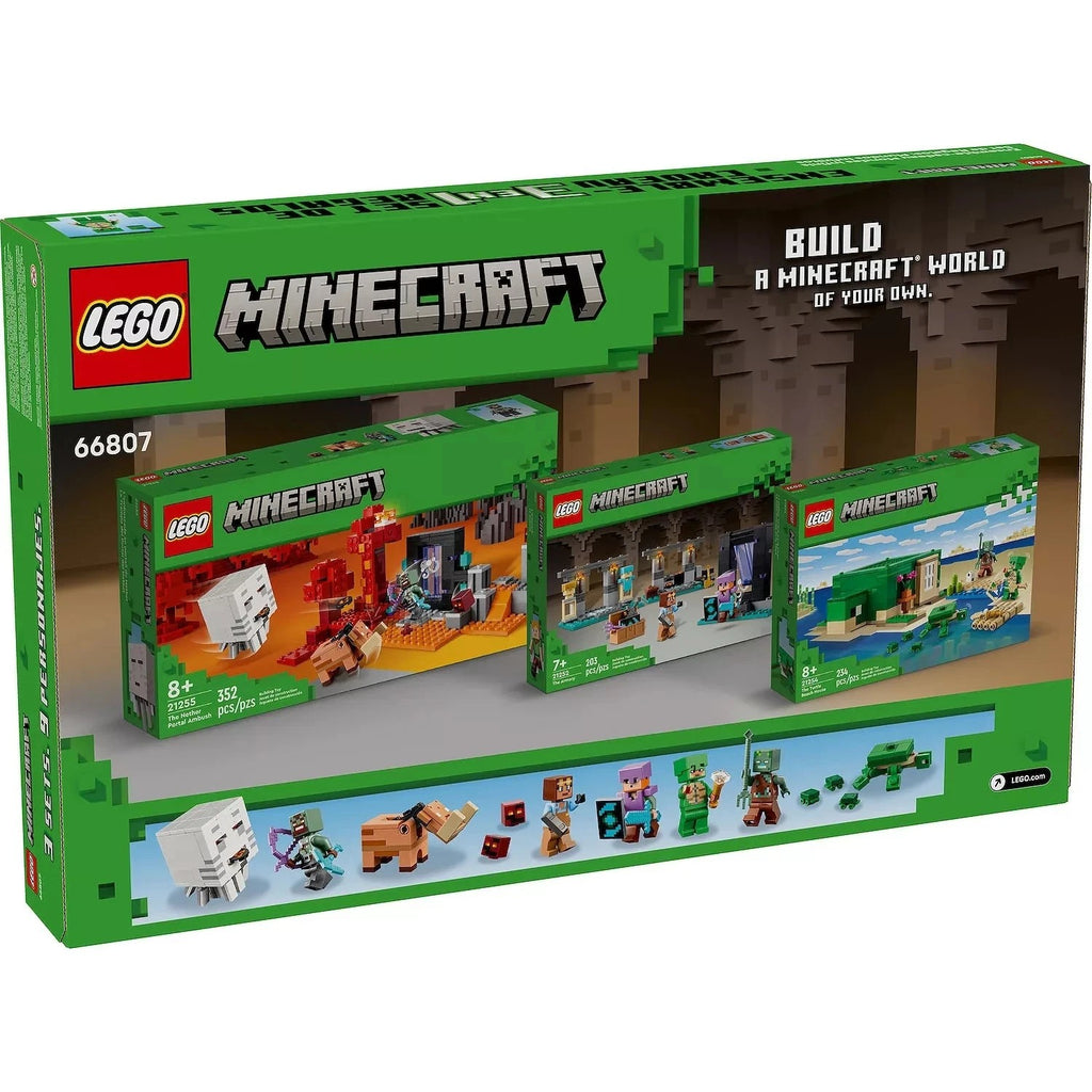 New LEGO MINECRAFT Infinite Worlds Set BUILDING KIT 789 Piece Playset 66807 NIB
