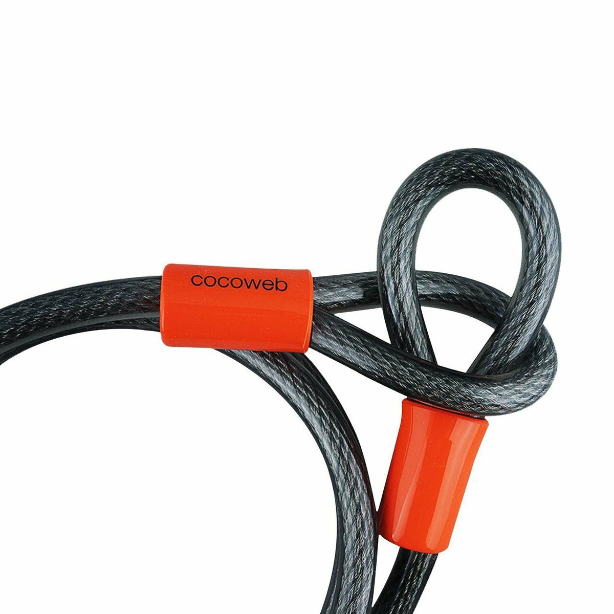 New COCOWEB Armbar U Shape BIKE LOCK w/ Lotuslock Flex Loop Cable HEAVY DUTY NIB