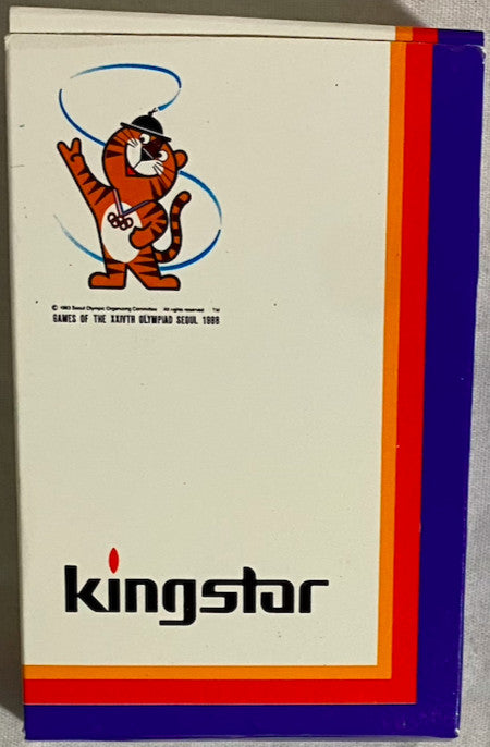 New VTG 80s OLYMPICS LIGHTER Kingstar MINT IN BOX 1988 Seoul Summer Collectible