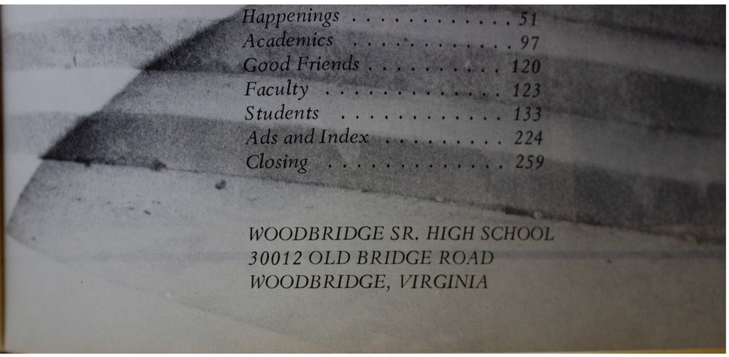 WOODBRIDGE SENIOR HIGH SCHOOL 1976 YEARBOOK Virginia VA VTG 70s WSHS Vikings HC