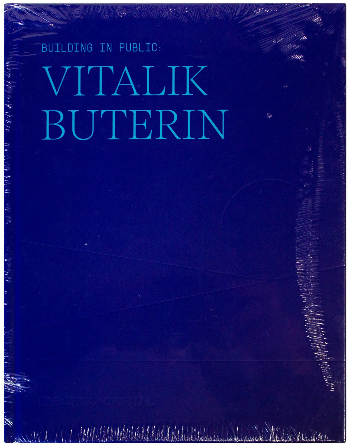 VITALIK BUTERIN Building In Public NEW HARDCOVER Electric Capital RARE Ethereum