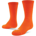 New SOF SOLE Orange BASEBALL SOCKS 2 PAIR Pack YOUTH SMALL (Yth 10 ~ Adult 4.5)