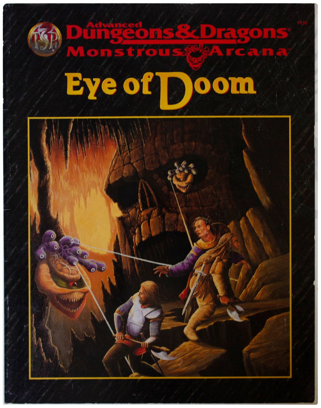 AD&D EYE OF DOOM Module 1996 TSR 9530 Monstrous Arcana Dungeons Dragons 90s D&D
