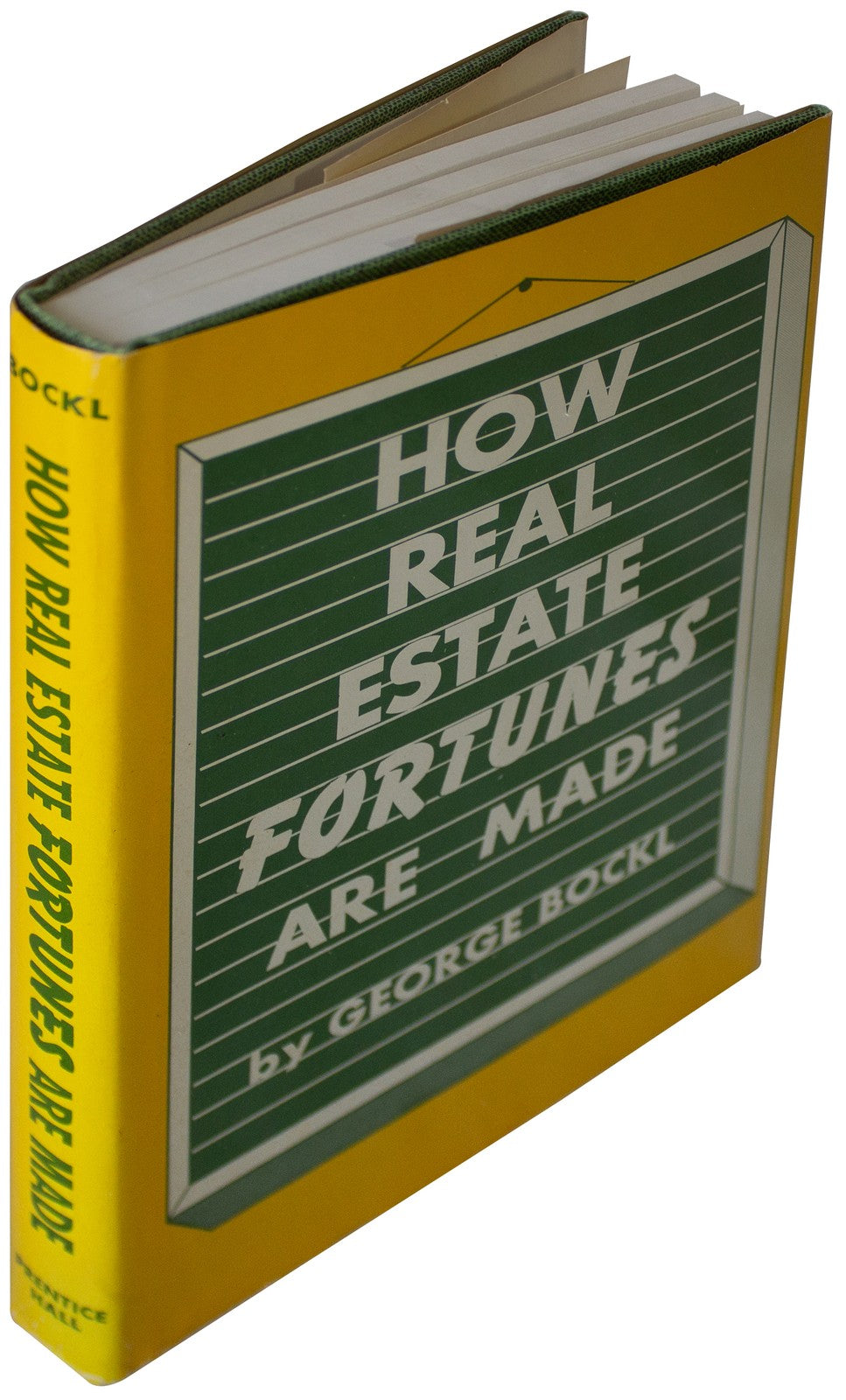 HOW REAL ESTATE FORTUNES ARE MADE 1972 HARDCOVER BOOK George Bockl RARE VTG 70s