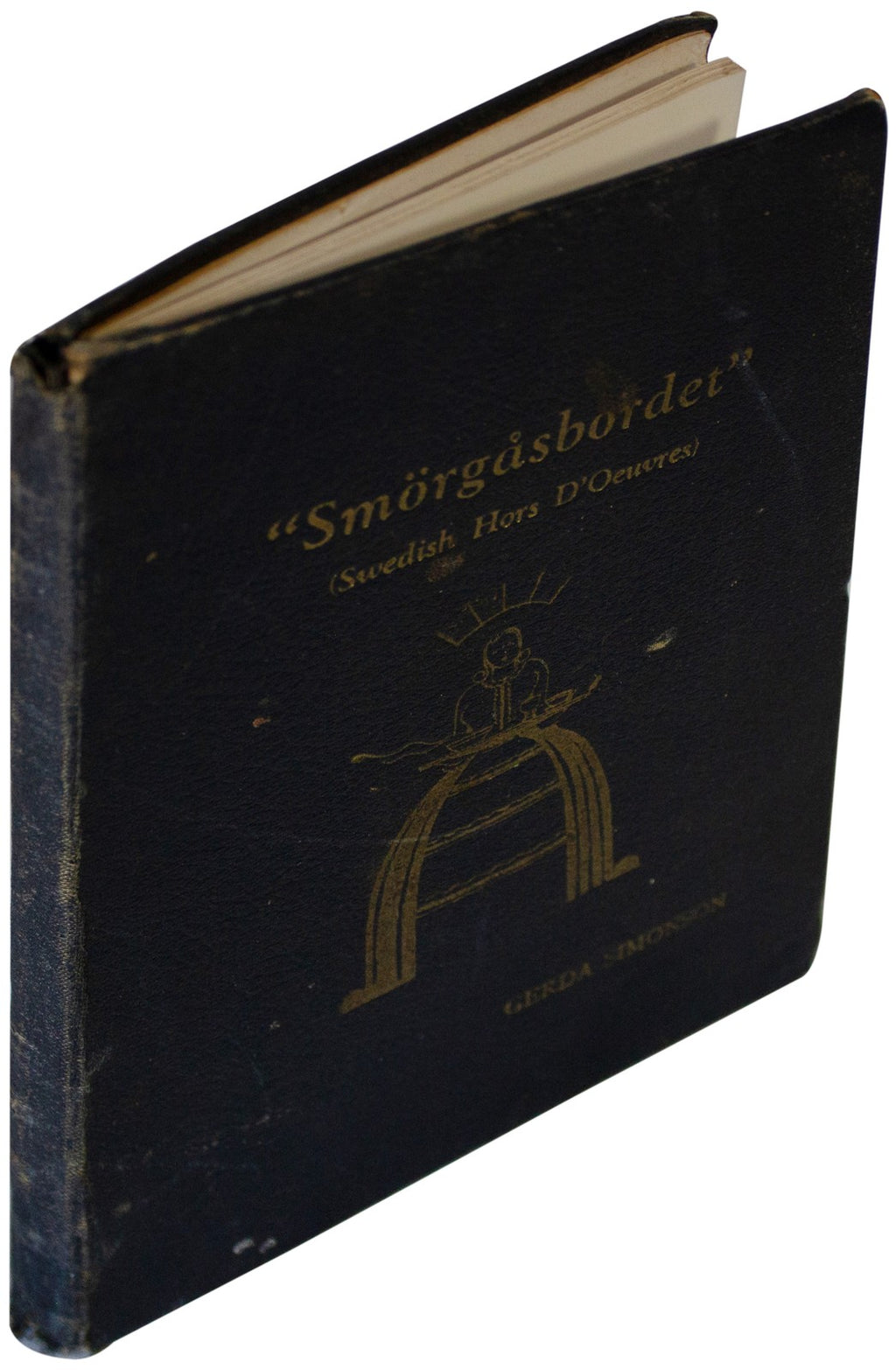 VTG 30s SWEDISH HORS D'OEUVRES COOKBOOK Smorgasbordet HARDCOVER Gerda Simonson