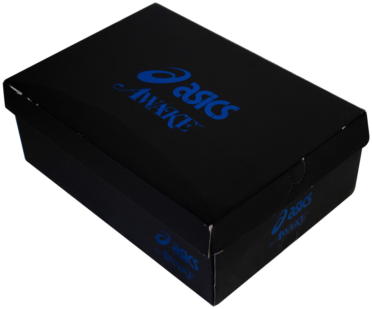 New AWAKE NY x ASICS GEL-PRELEUS SHOES Size 12 Silver Blue Leopard NIB 940015010