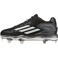 New ADIDAS BASEBALL CLEATS Men's US Size 7 PowerAlley 3 Black S84762 NWT No Box