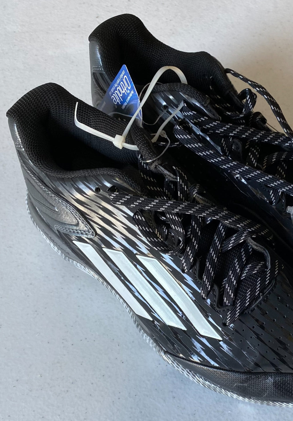 New ADIDAS BASEBALL CLEATS Men's US Size 7 PowerAlley 3 Black S84762 NWT No Box