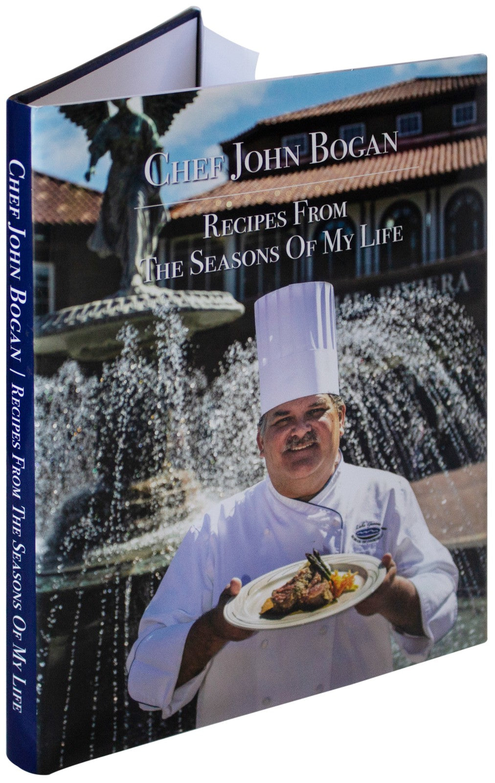 CHEF JOHN BOGAN SIGNED Recipes From The Seasons Of My Life COOKBOOK Hardcover HC