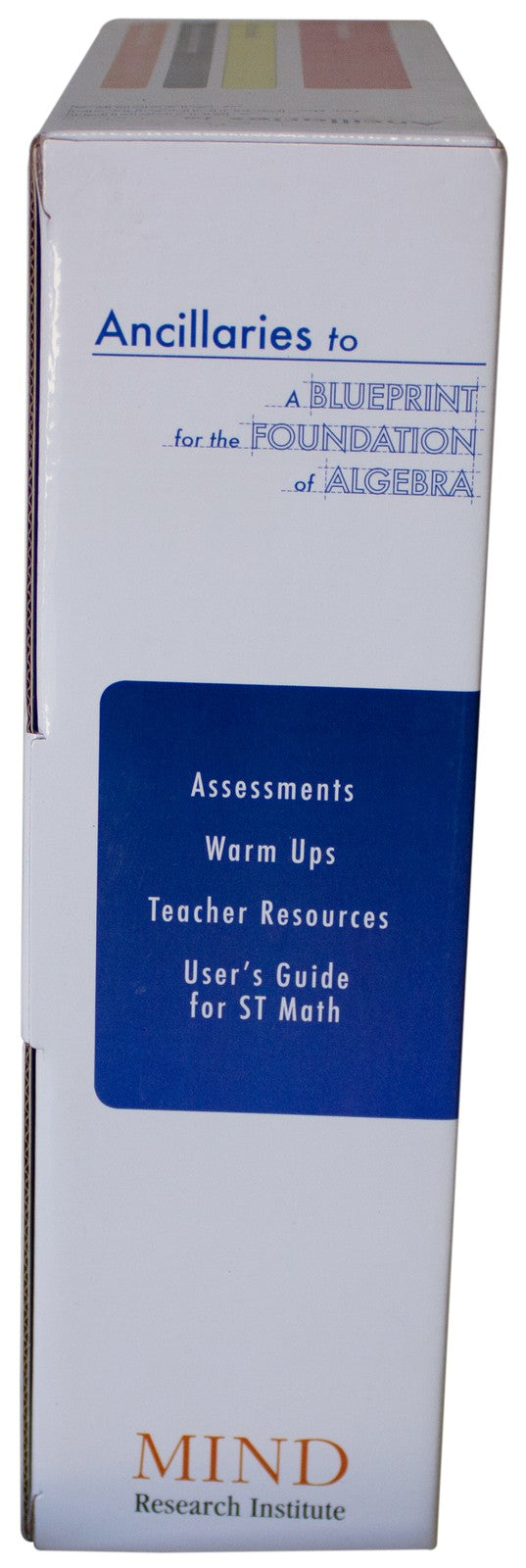 ALGEBRA READINESS PROGRAM Teacher/Student BOOK SET Mind Research Institute