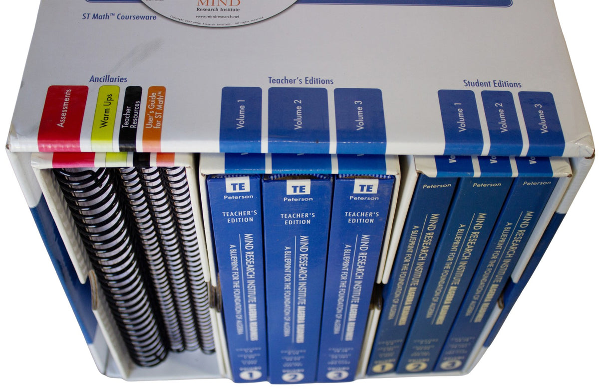 ALGEBRA READINESS PROGRAM Teacher/Student BOOK SET Mind Research Institute