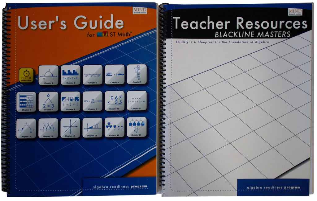 ALGEBRA READINESS PROGRAM Teacher/Student BOOK SET Mind Research Institute