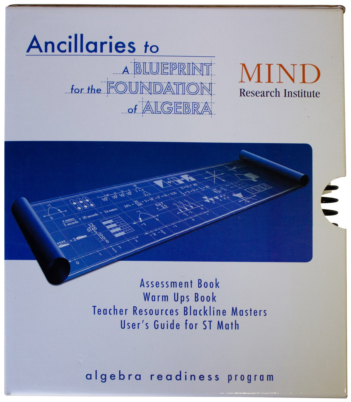 ALGEBRA READINESS PROGRAM Teacher/Student BOOK SET Mind Research Institute