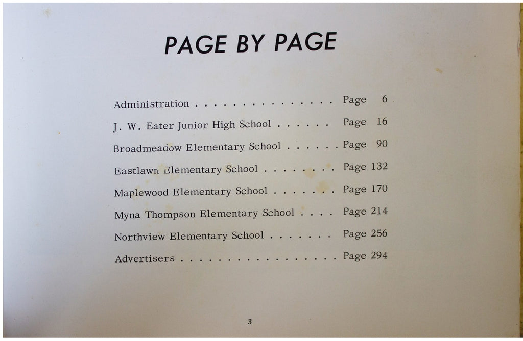 RANTOUL CITY SCHOOLS 1963 YEARBOOK Illinois Elementary & Junior High VTG 60s IL
