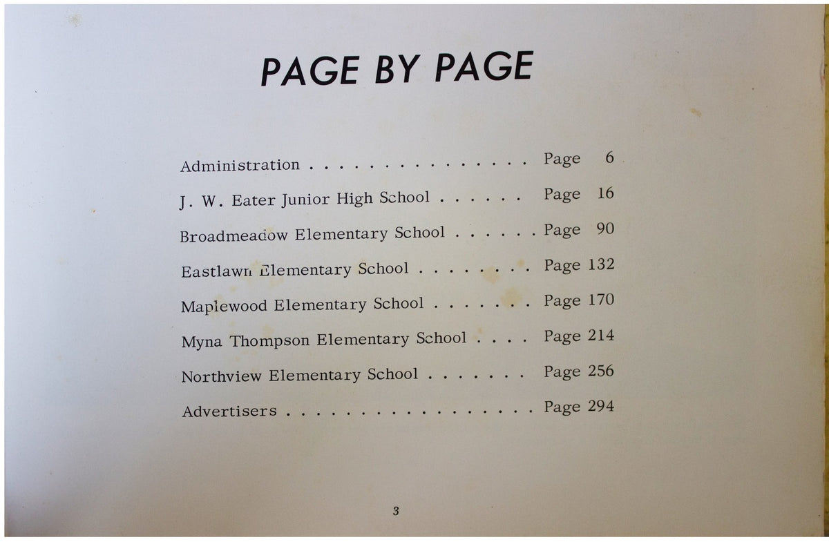 RANTOUL CITY SCHOOLS 1963 YEARBOOK Illinois Elementary & Junior High VTG 60s IL