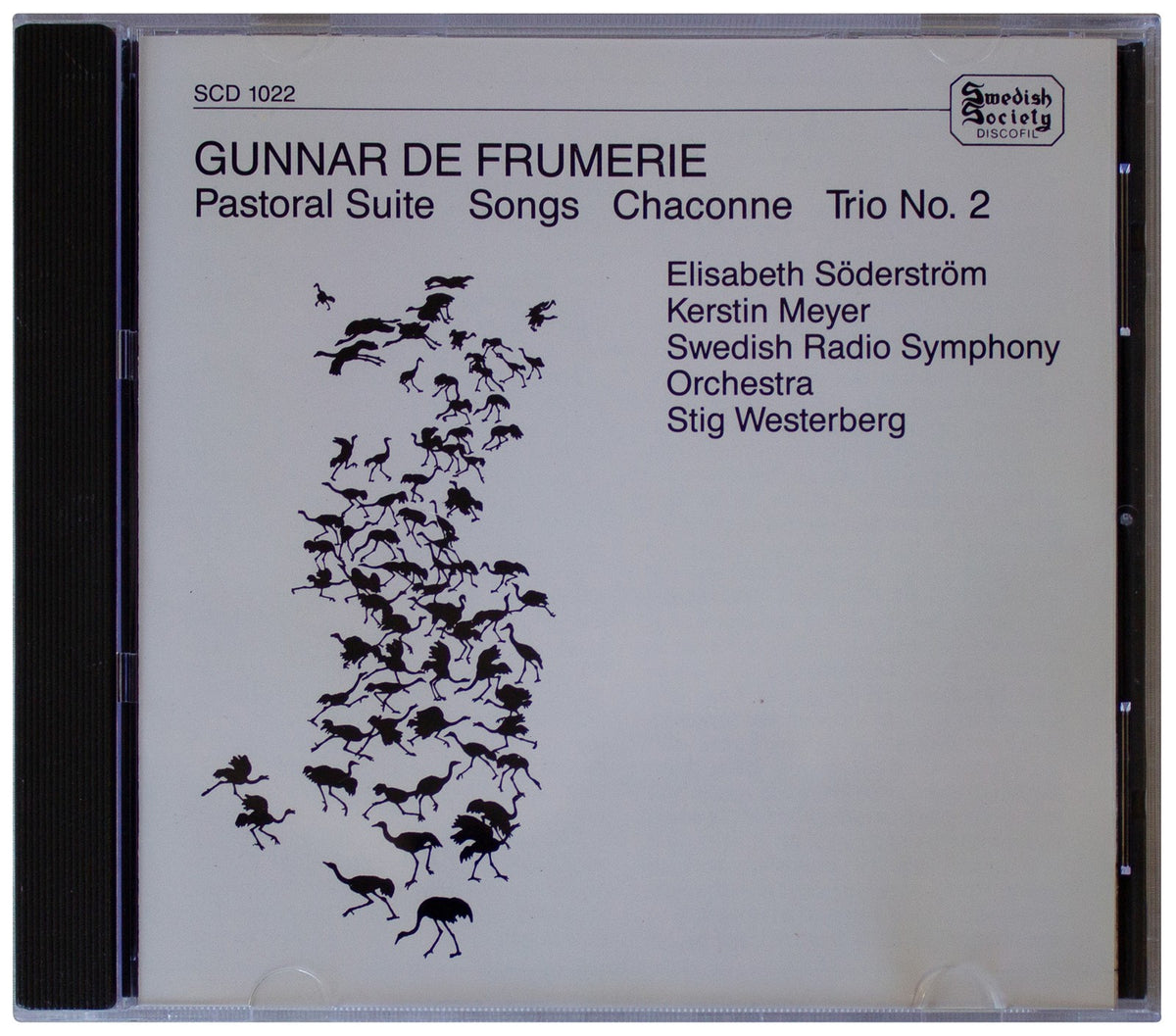 GUNNAR DE FRUMERIE CD Pastoral Suite OOP 1988 Swedish Society SCD 1022 RARE !