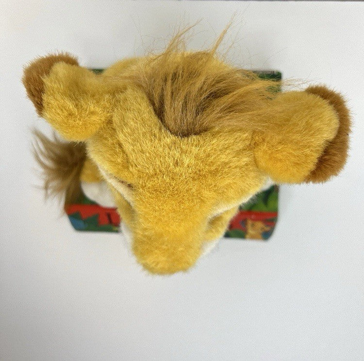 VTG 90s LION KING Purring Simba PLUSH TOY In BOX Mattel Disney 1993 NO SOUND CIB