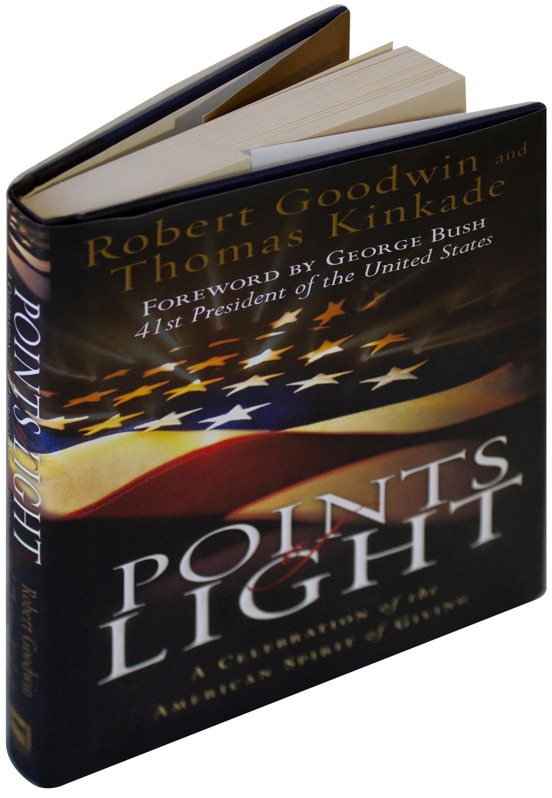 THOMAS KINKADE Points Of Light SIGNED 1ST EDITION American Philanthropy 2006 HC