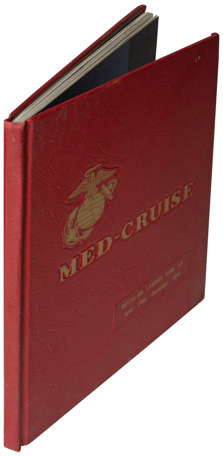 USMC 1966 MED-CRUISE BOOK Battalion Landing Team BLT 2/6 US Marine Corps VTG 60s