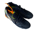 New RAWLINGS BASEBALL CLEATS Youth Size 6 Black w/ Neon Yellow Softball NWT !