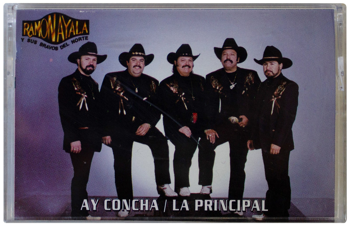 RAMON AYALA Y Sus Bravos Del Norte CASETTE TAPE Ay Concha / La Principal VTG 90s