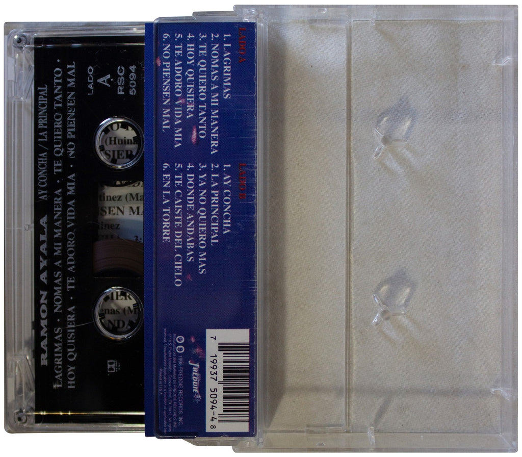 RAMON AYALA Y Sus Bravos Del Norte CASETTE TAPE Ay Concha / La Principal VTG 90s