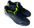 New RAWLINGS Men's Size 9.5 BASEBALL CLEATS Black w/ Neon Yellow NWT Softball