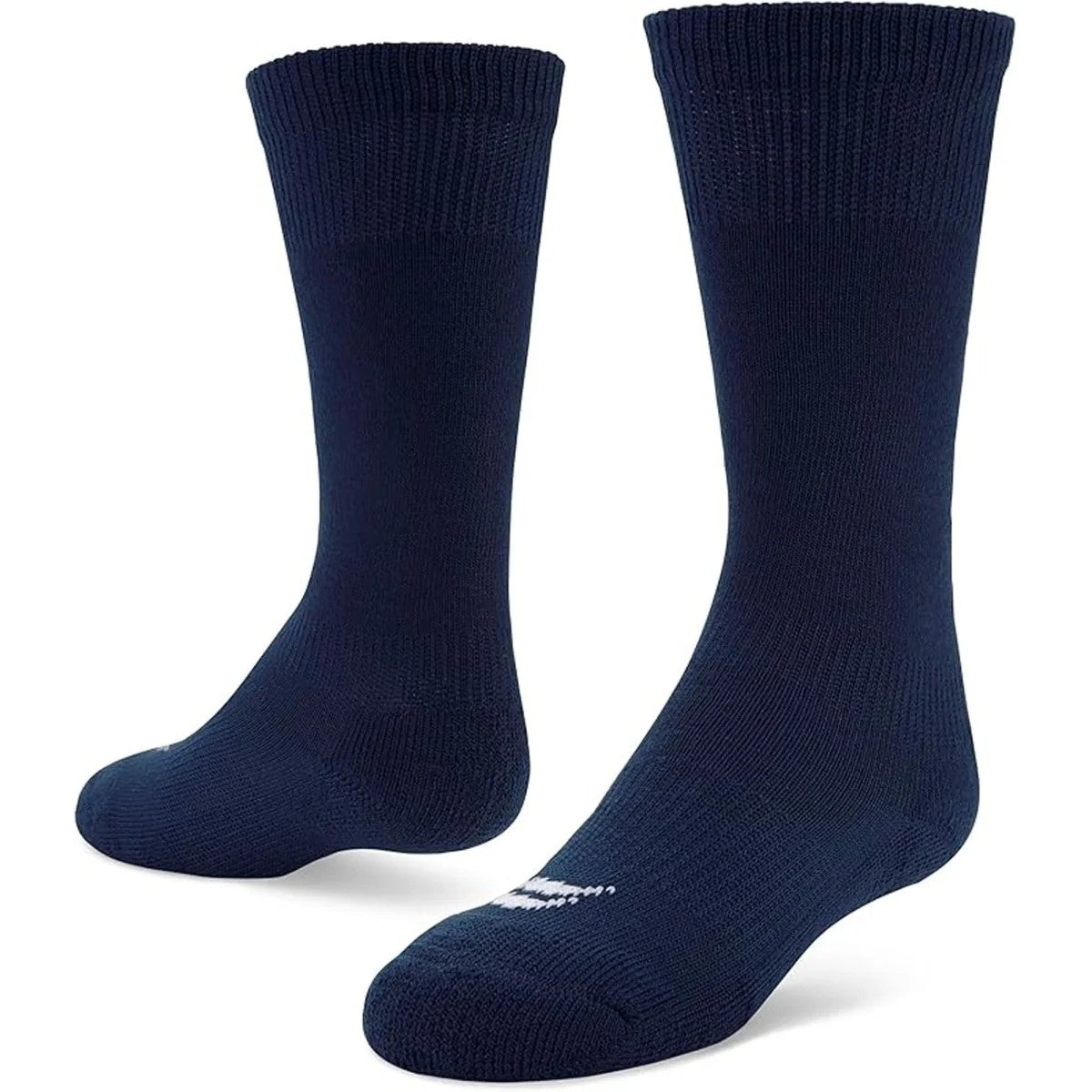 New SOF SOLE Navy Blue BASEBALL SOCKS 2 Pair YOUTH XS Size 5~9 1/2 Little League