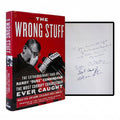 THE WRONG STUFF 3X SIGNED 1ST EDITION Randy Duke Cunningham Corrupt Congressman